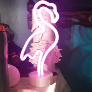 LED Flamingo light
